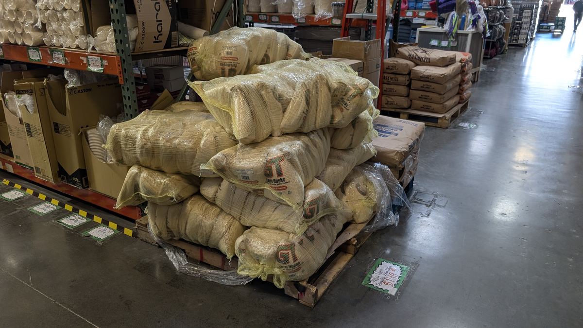 Aisle and supplies inside Central Cash & Carry, photo 11