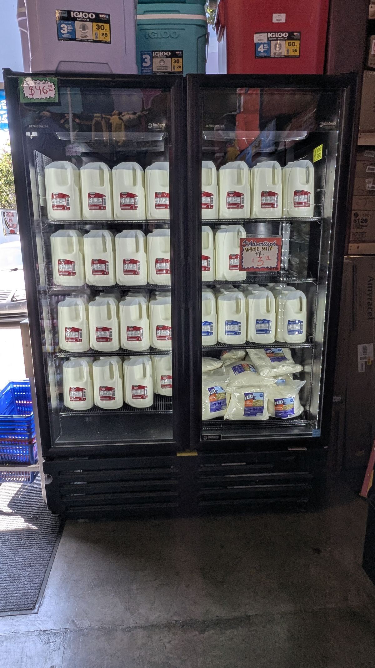Aisle and supplies inside Central Cash & Carry, photo 28