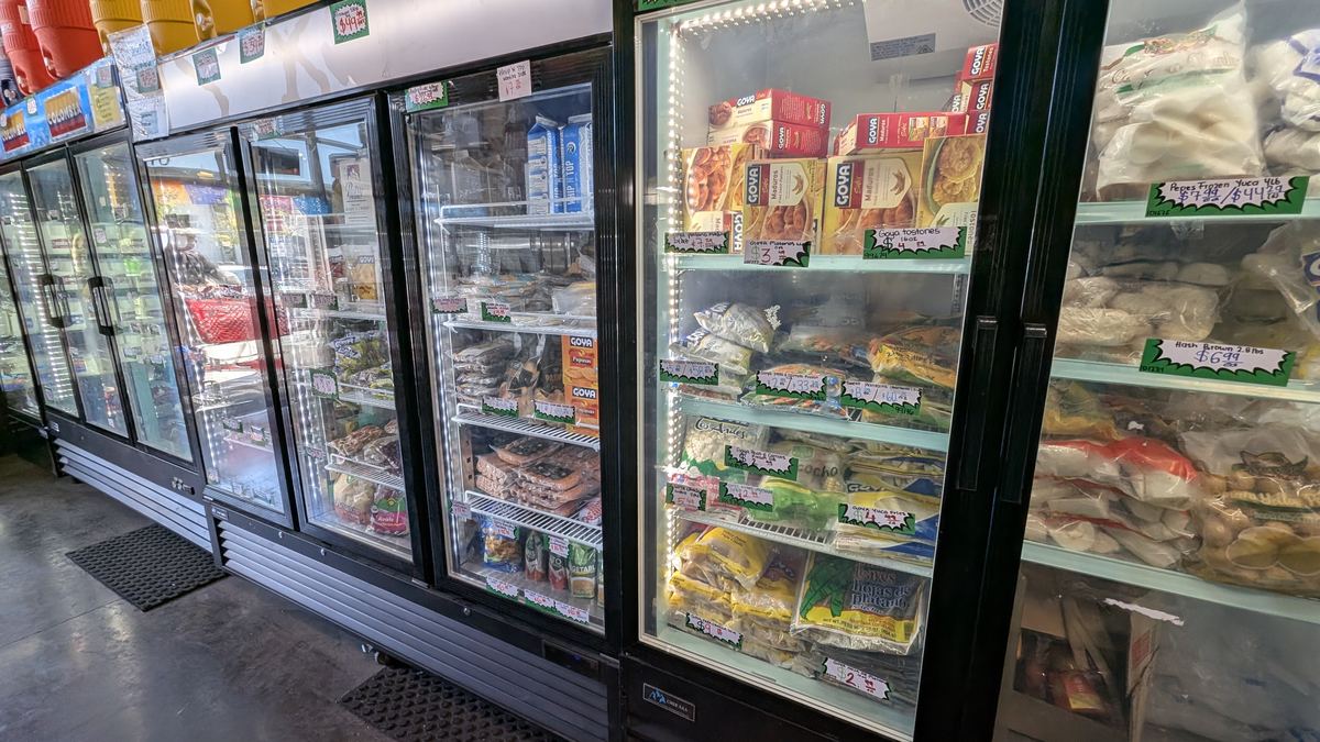 Aisle and supplies inside Central Cash & Carry, photo 29